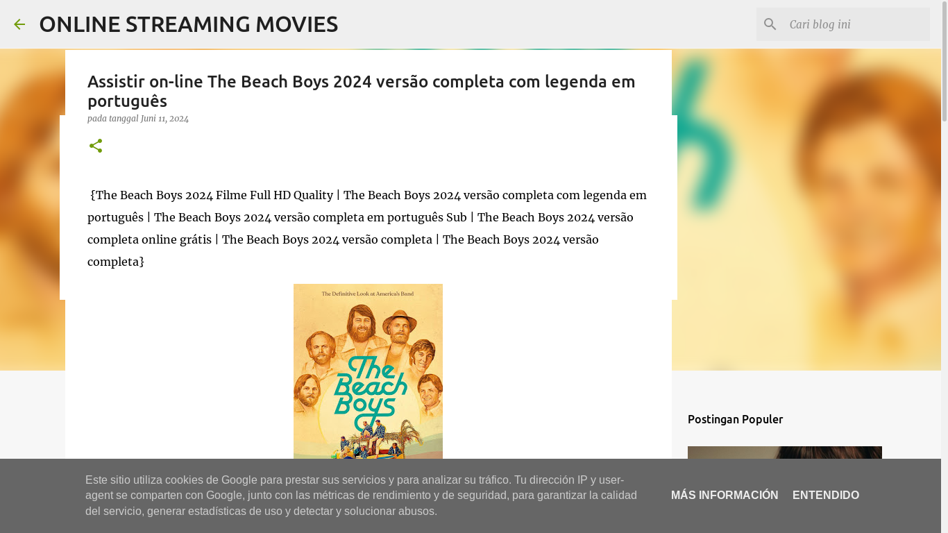 the desktop screenshot of onlinestreamingmovies4k.blogspot.com
