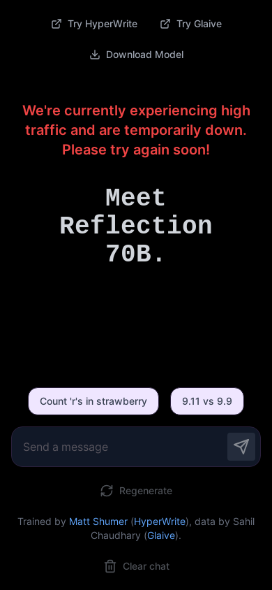 the mobile screenshot of reflection-playground-production.up.railway.app