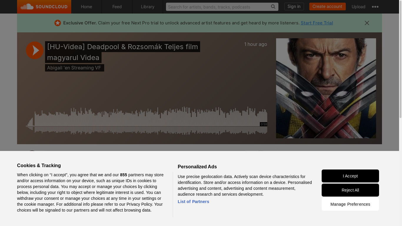 the desktop screenshot of soundcloud.com