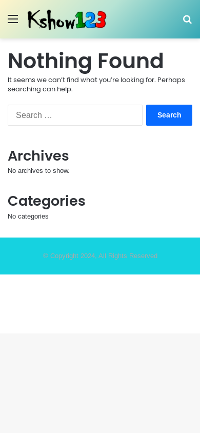 the mobile screenshot of kshow123.pro