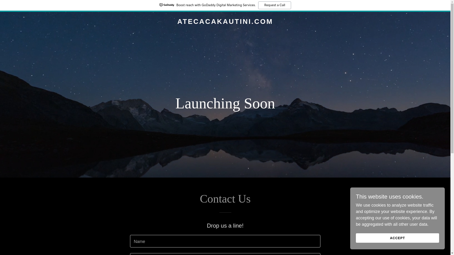 the desktop screenshot of atecacakautini.com