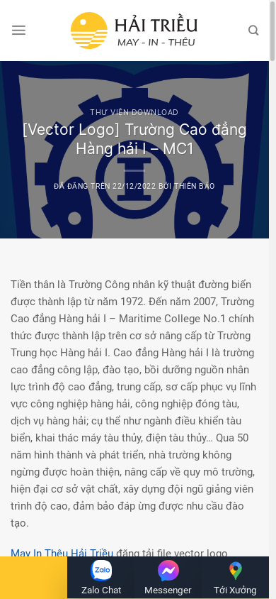 the mobile screenshot of haitrieu.com