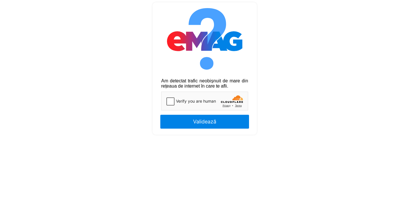 the desktop screenshot of emag.ro