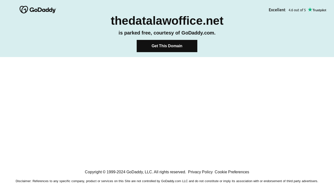 the desktop screenshot of thedatalawoffice.net