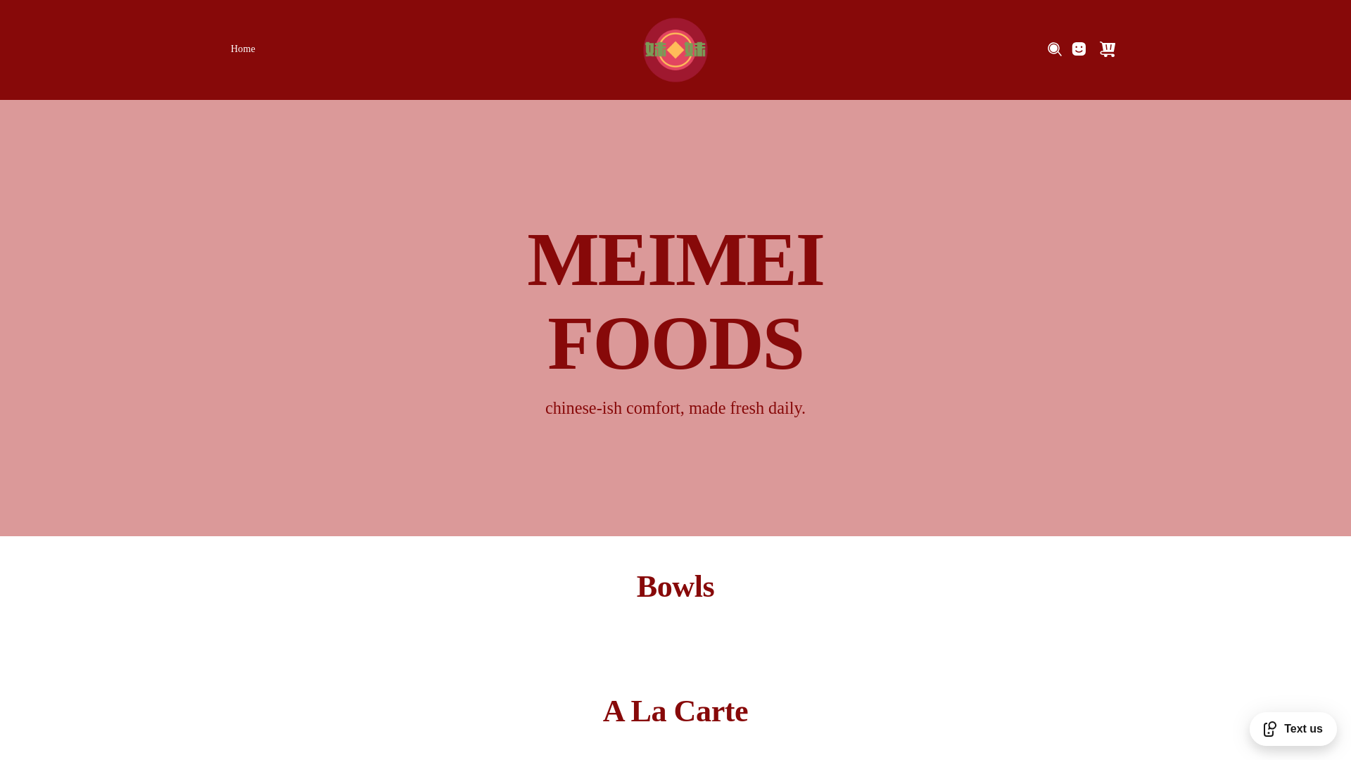 Home | MeiMei Foods - URL Scan Results | Tiny Scan