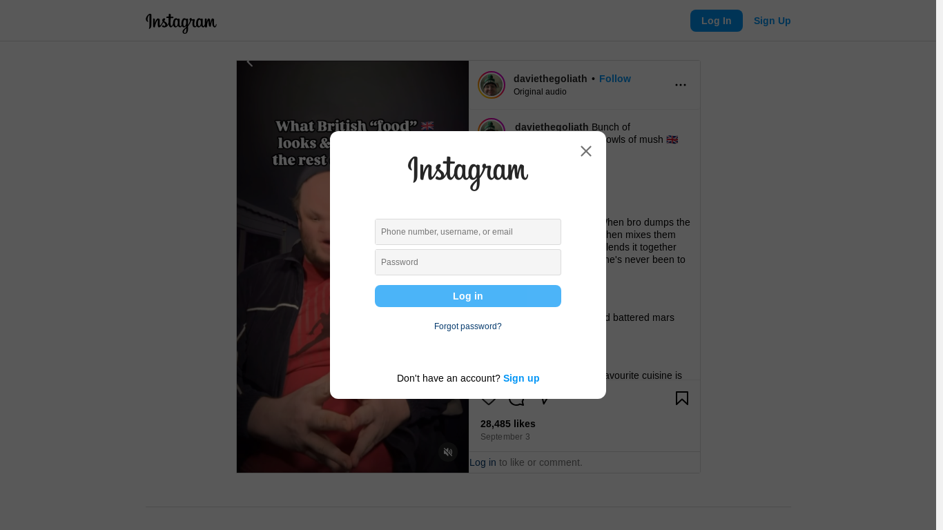 the desktop screenshot of www.instagram.com