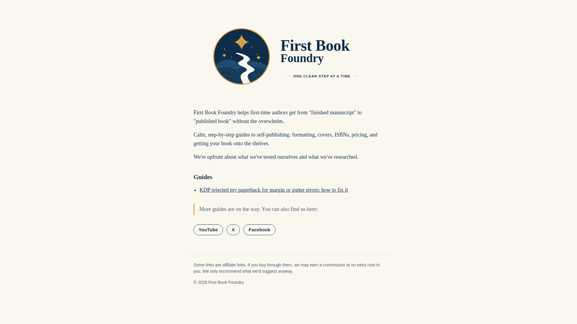 First Book Foundry: your first book, without the overwhelm - URL Scan ...