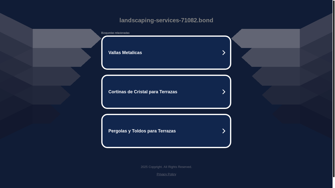 the desktop screenshot of landscaping-services-71082.bond