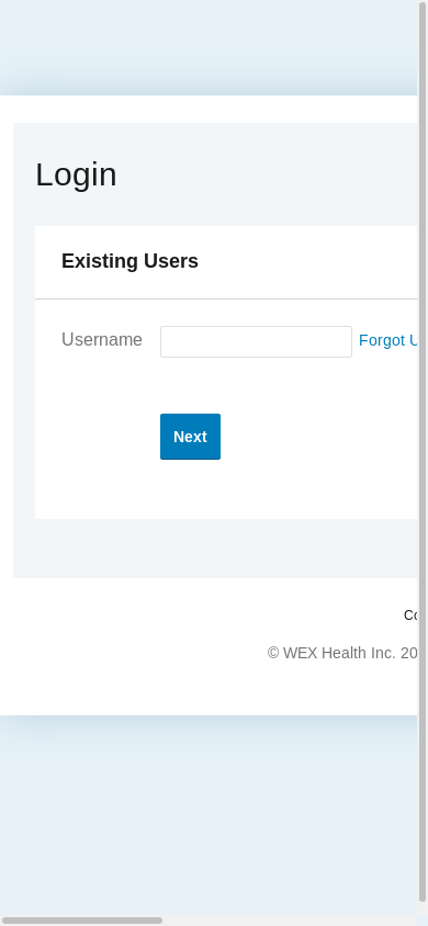 the mobile screenshot of www.mhhp-flex.org