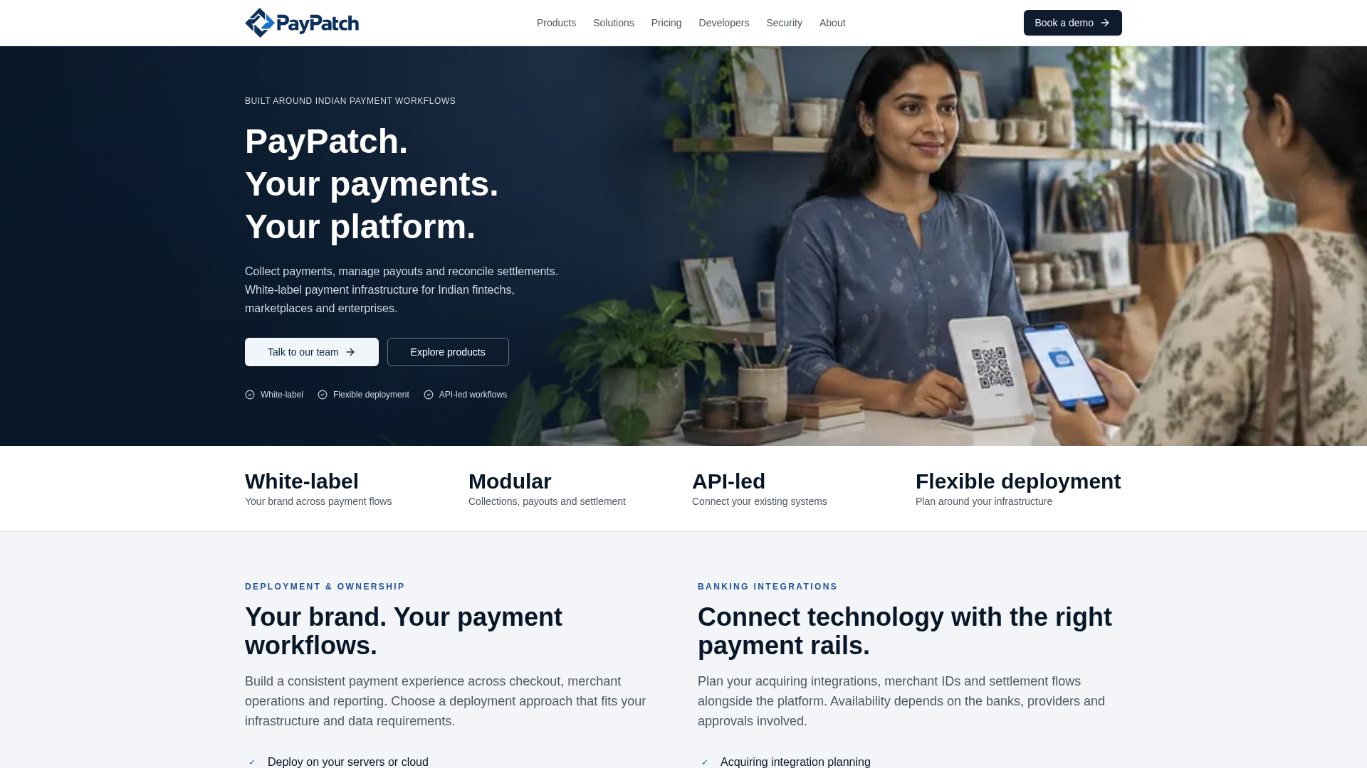 PayPatch — White-Label Payment Software - URL Scan Results | Tiny Scan