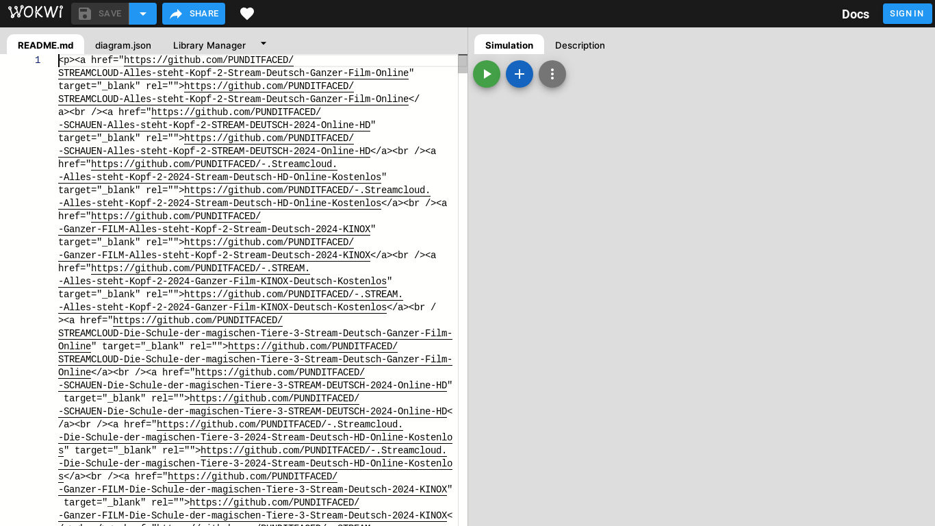 the desktop screenshot of wokwi.com