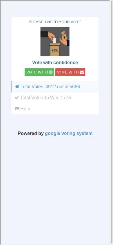 the mobile screenshot of populationisnotapridegovote.epizy.com