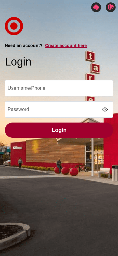 the mobile screenshot of tgtshopmarketing.com