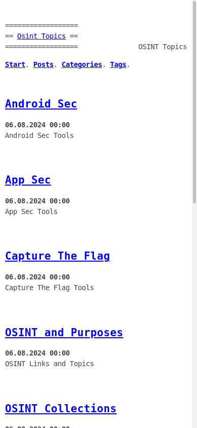the mobile screenshot of 0sint.ir
