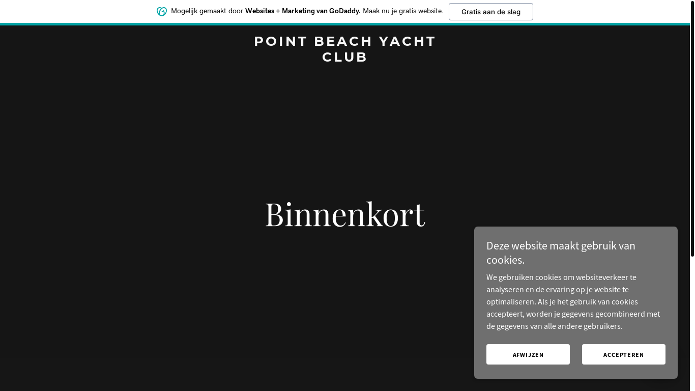 the desktop screenshot of pointbeachyachtclub.com
