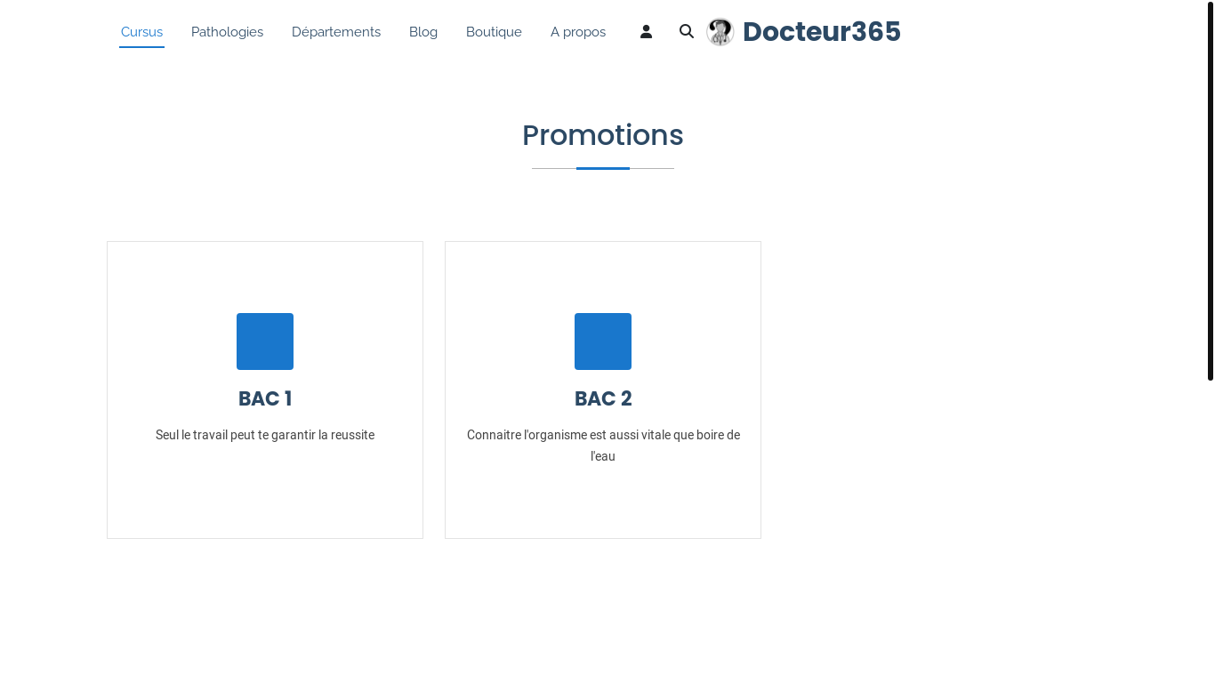 the desktop screenshot of docteur365.com
