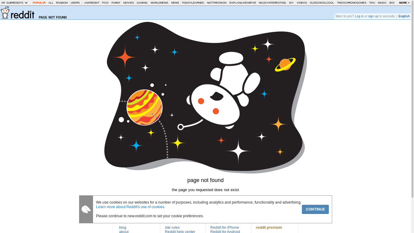 the desktop screenshot of www.reddit.com