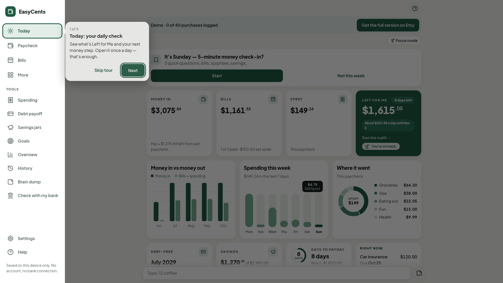 EasyCents - URL Scan Results | Tiny Scan