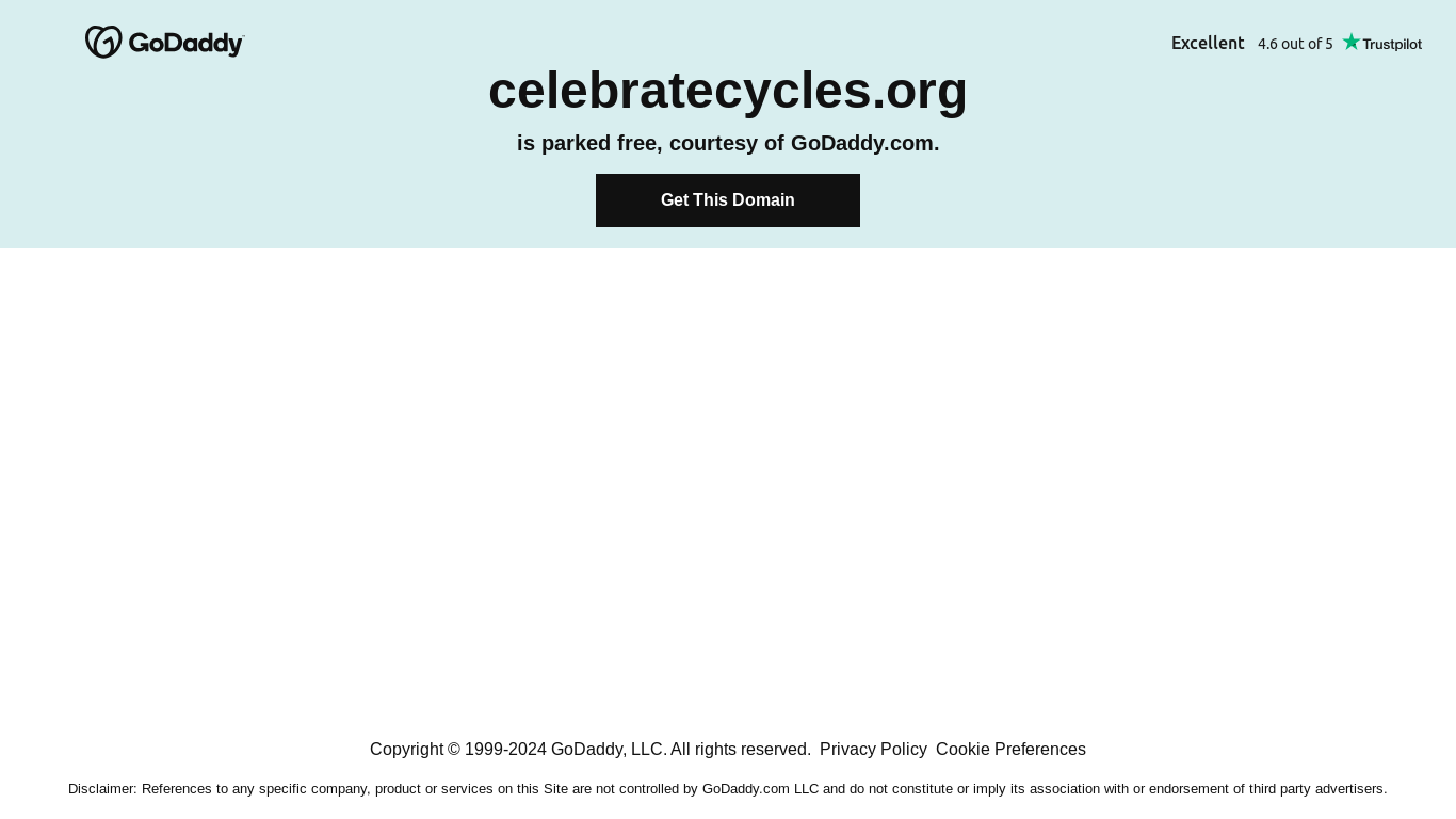 the desktop screenshot of celebratecycles.org