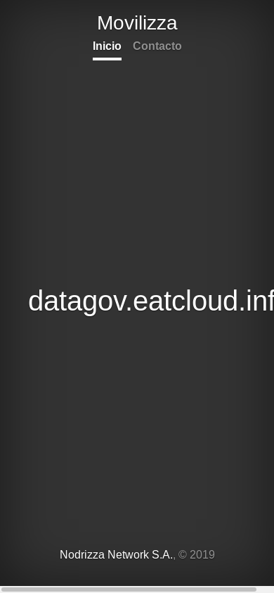 the mobile screenshot of datagov.eatcloud.info