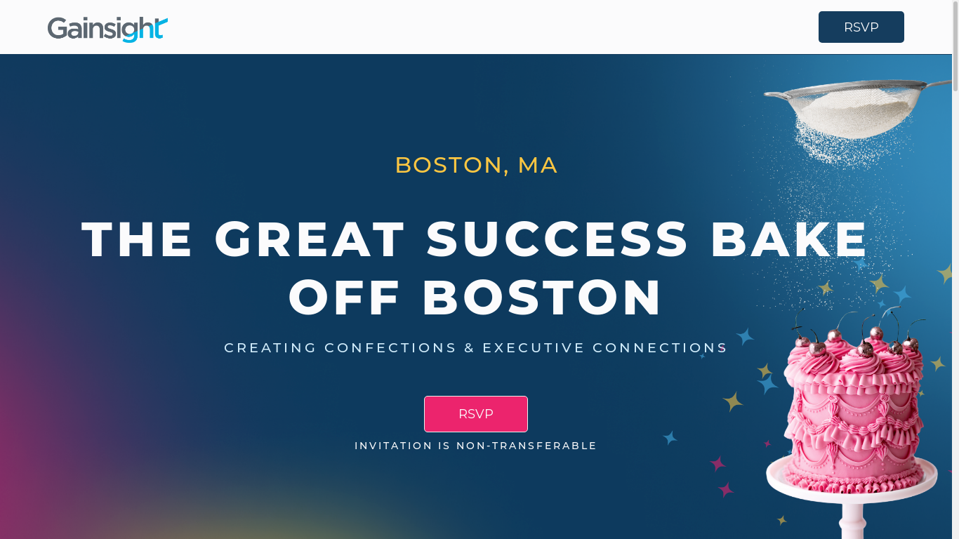the desktop screenshot of gsbo-gainsight-boston.splashthat.com
