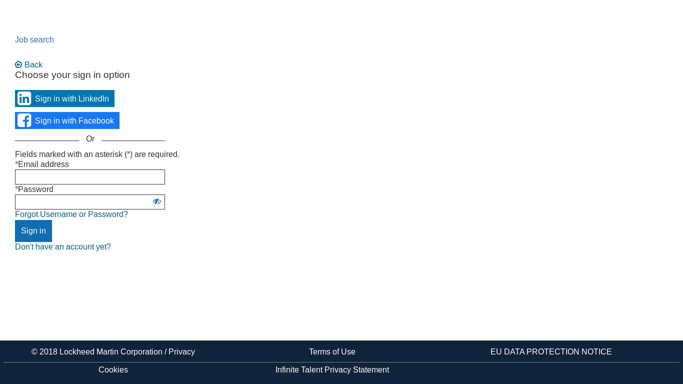 the desktop screenshot of sjobs.brassring.com
