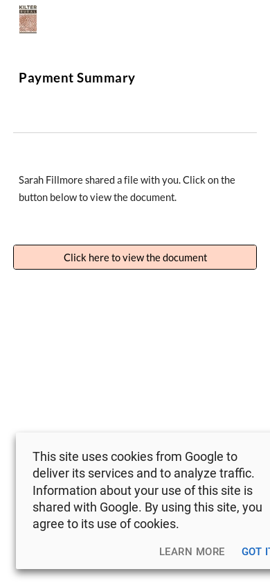 the mobile screenshot of sites.google.com