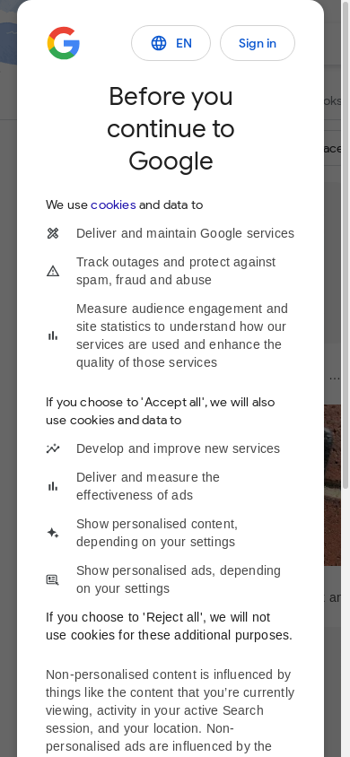 the mobile screenshot of www.google.com