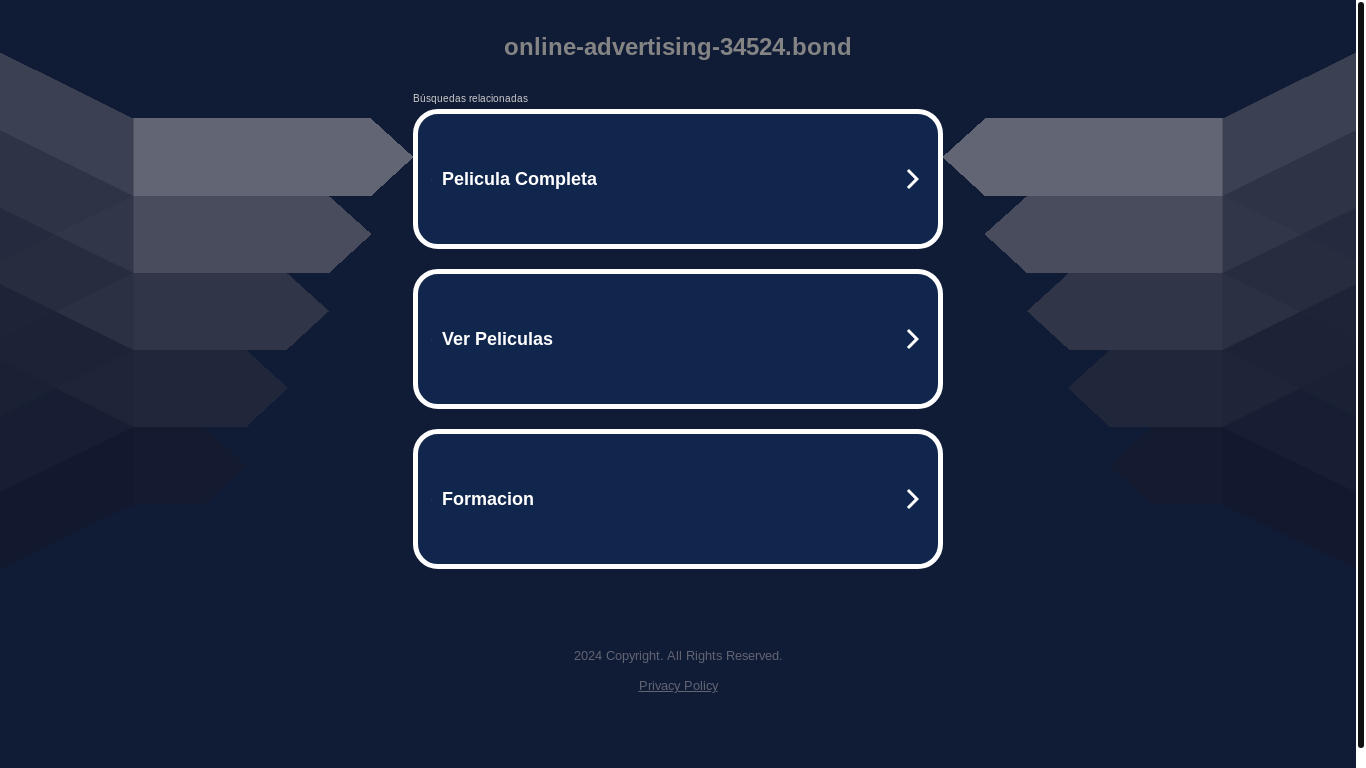 the desktop screenshot of online-advertising-34524.bond