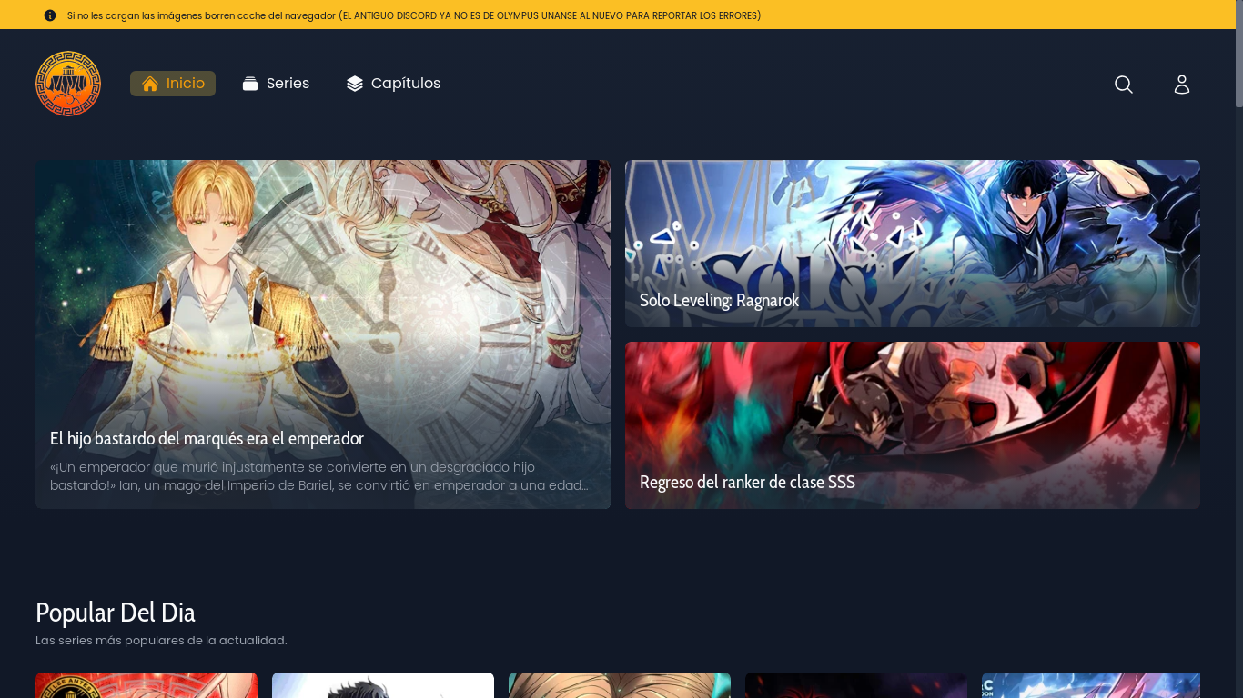 the desktop screenshot of leerolymp.com