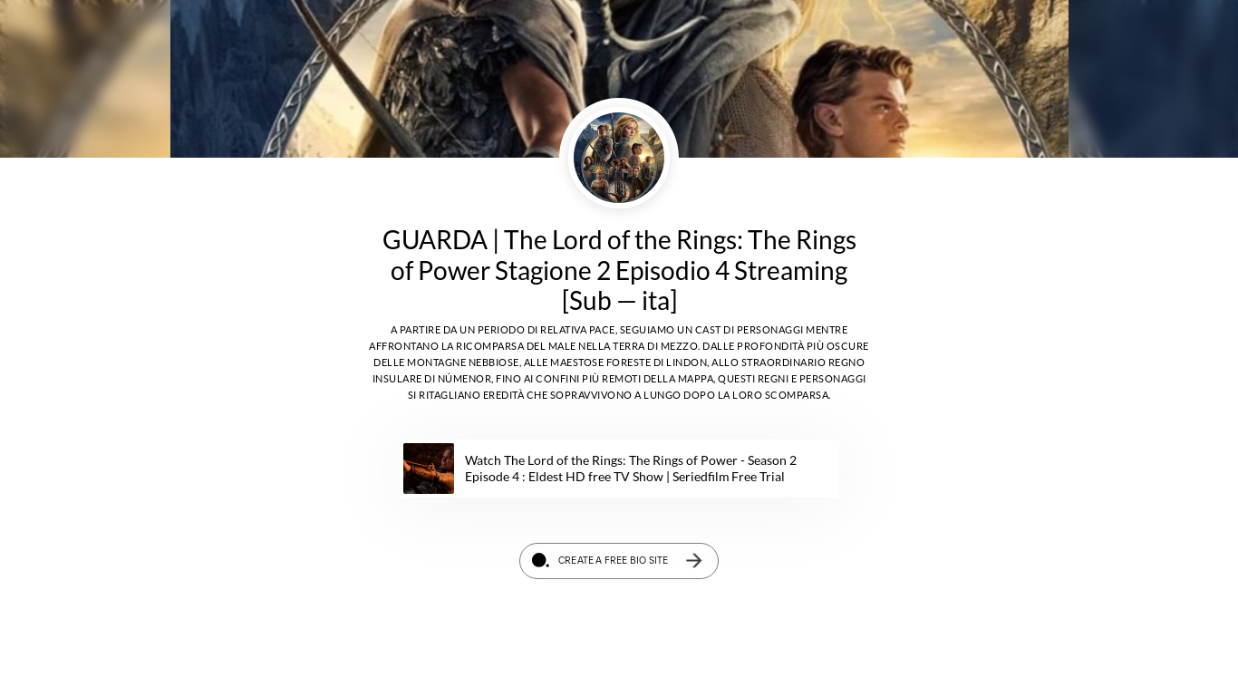 the desktop screenshot of bio.site