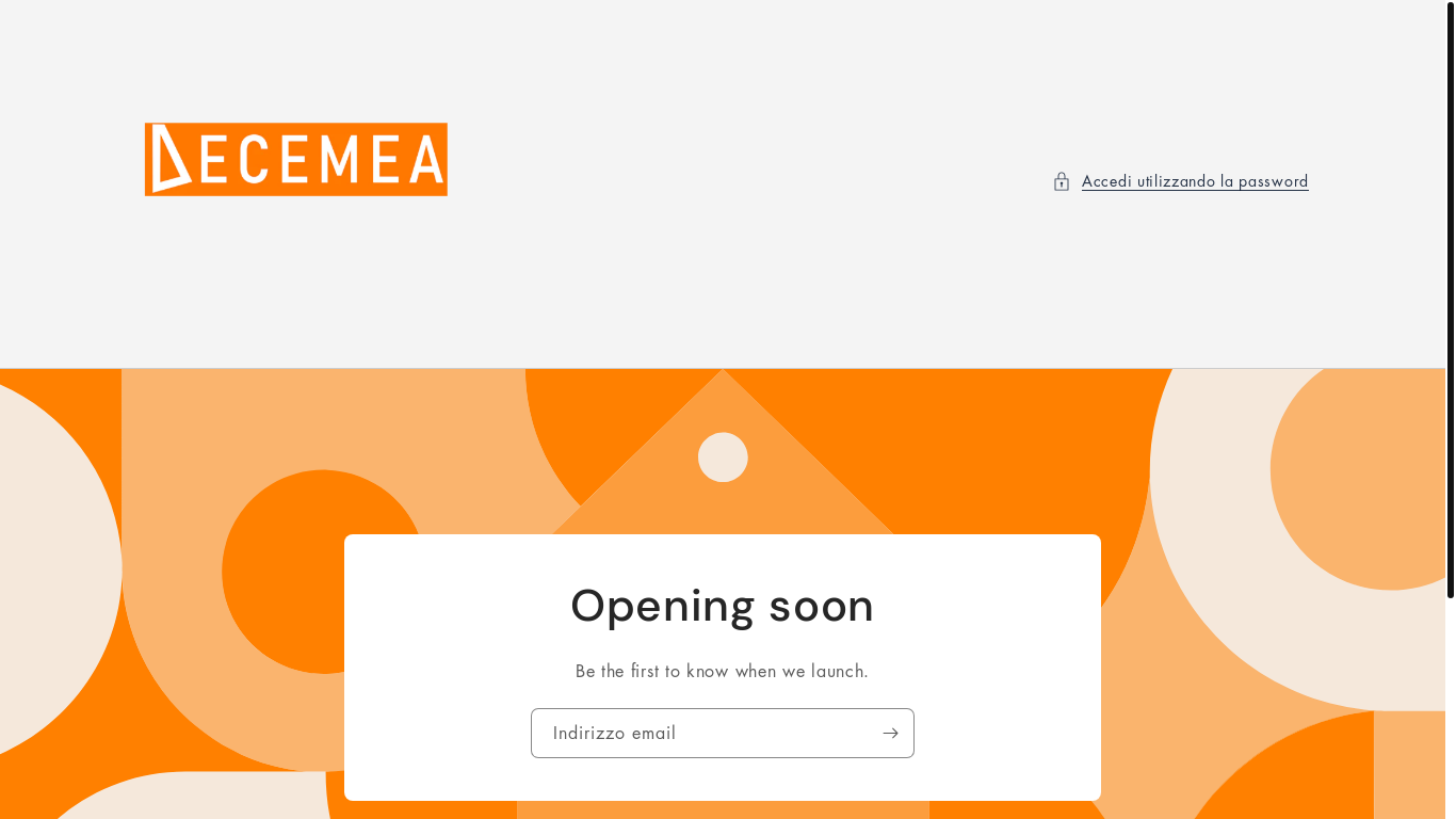 the desktop screenshot of decemea.com