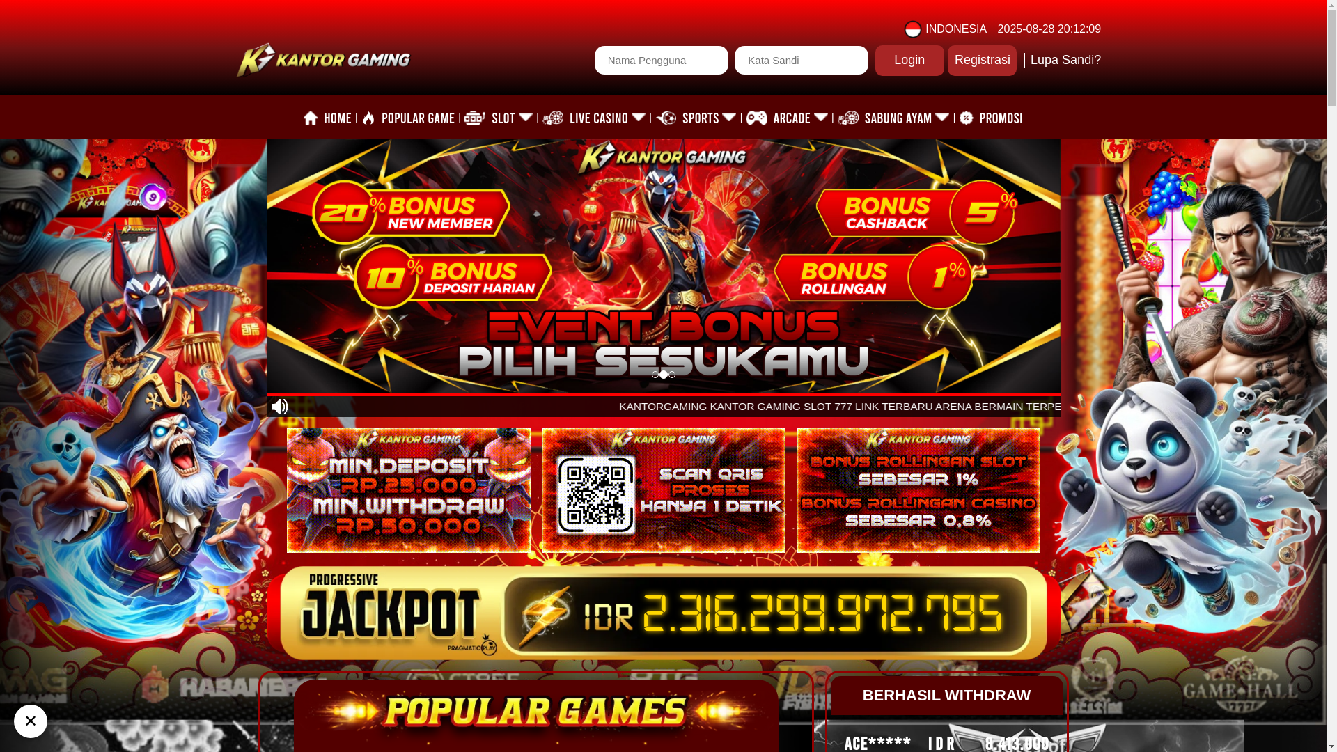 the desktop screenshot of fingaming.site
