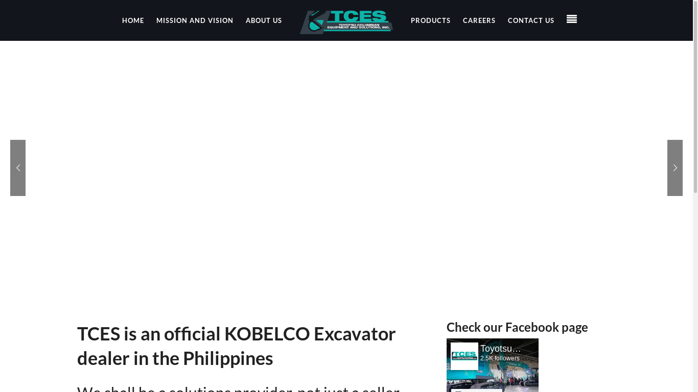 the desktop screenshot of tces.ph