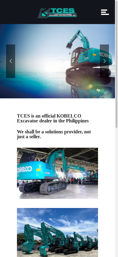 the mobile screenshot of tces.ph