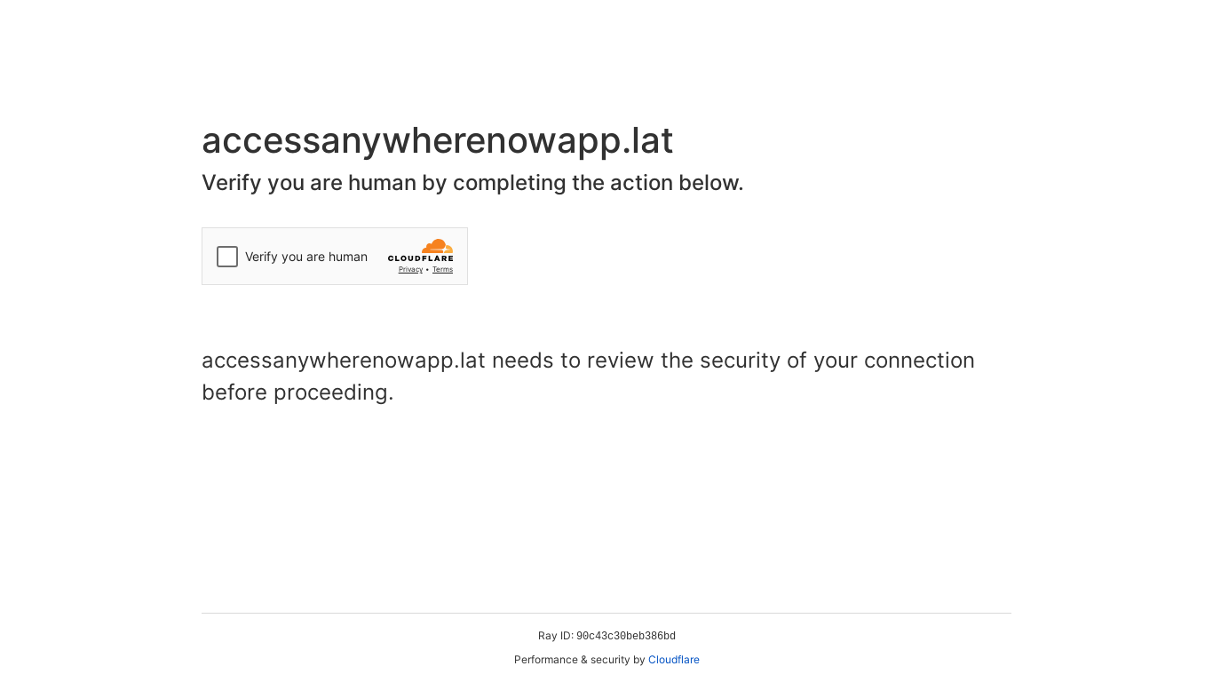 the desktop screenshot of accessanywherenowapp.lat