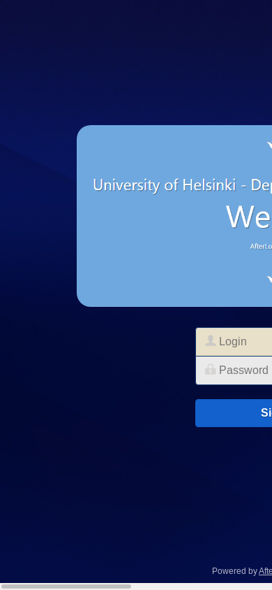 the mobile screenshot of webmail.cs.helsinki.fi
