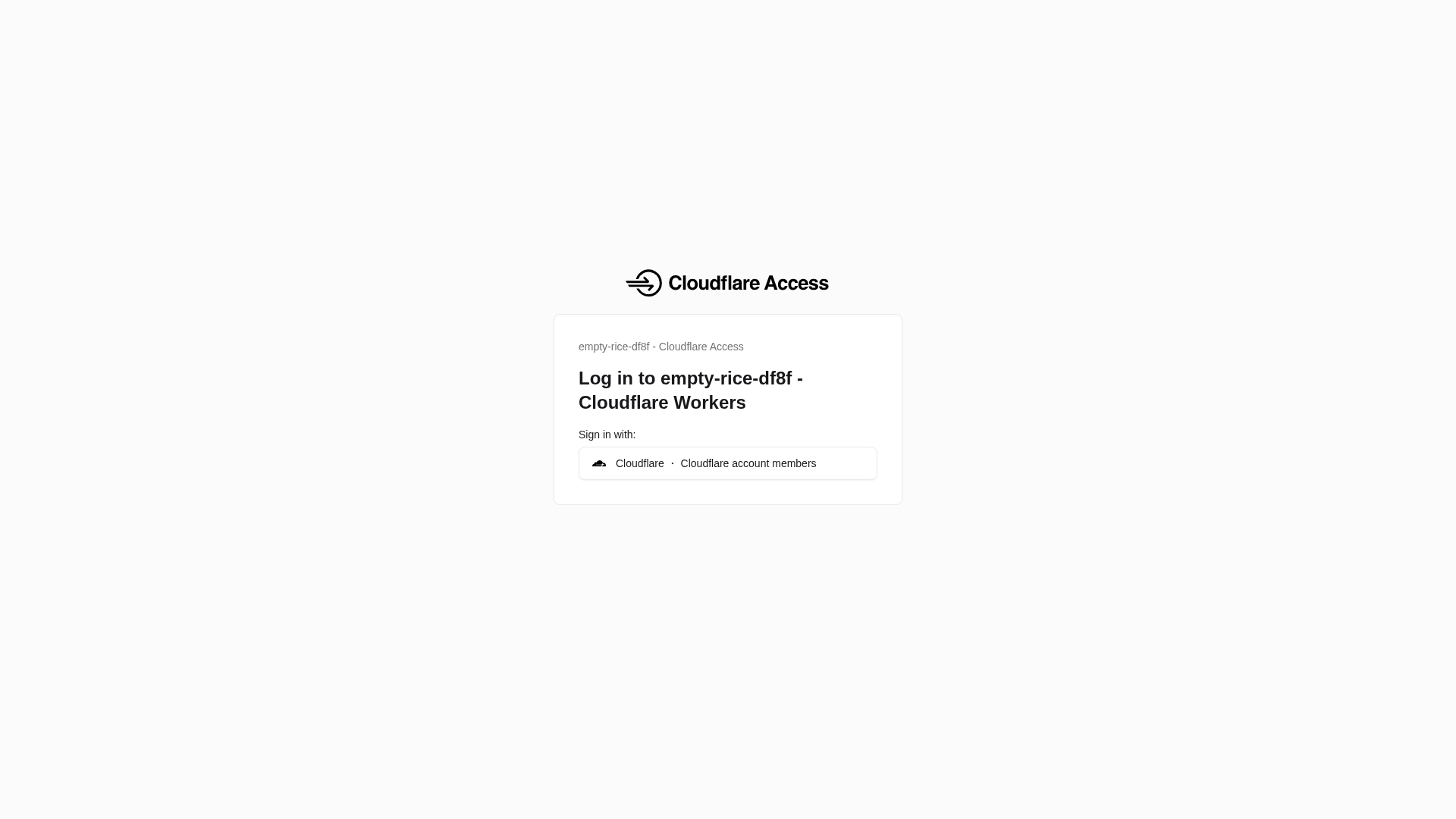 Sign in ・ Cloudflare Access - URL Scan Results | Tiny Scan