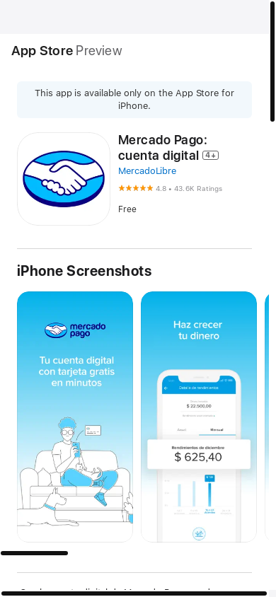 the mobile screenshot of apps.apple.com