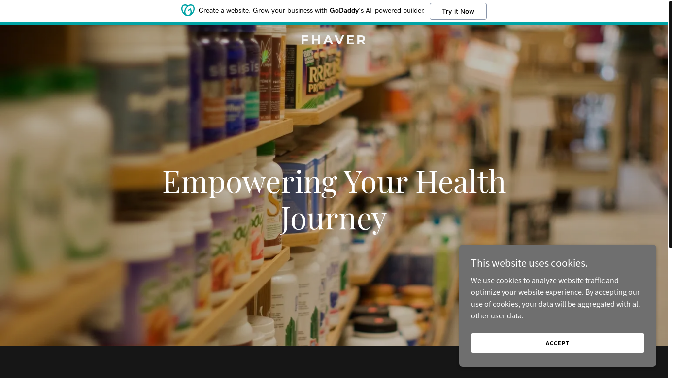 the desktop screenshot of fhaver.com