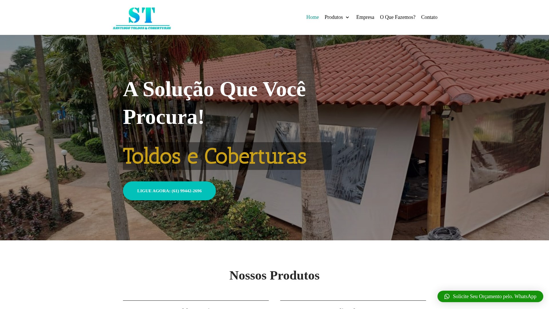 Santiago Toldos – Toldos e Coberturas - URL Scan Results | Tiny Scan
