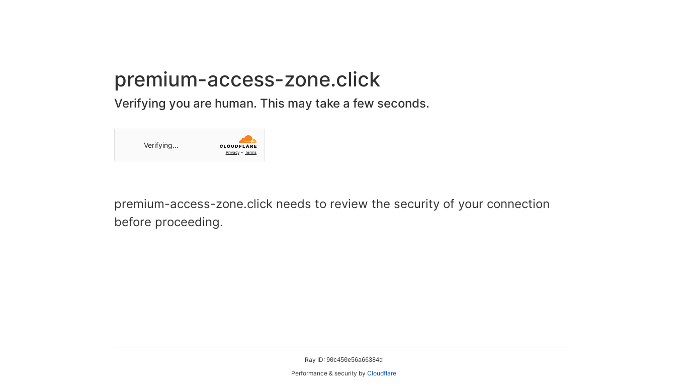 the desktop screenshot of premium-access-zone.click