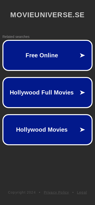 the mobile screenshot of movieuniverse.se