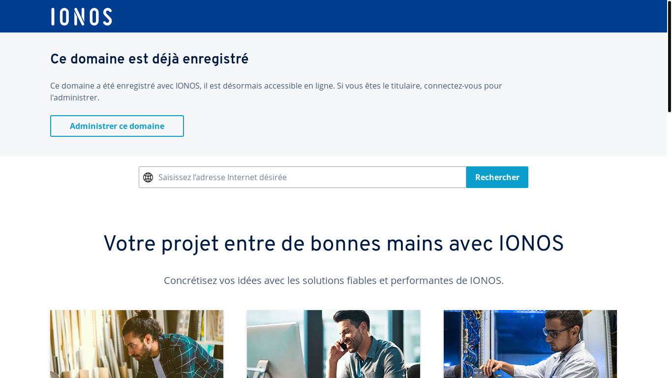 the desktop screenshot of agence-leadata.com