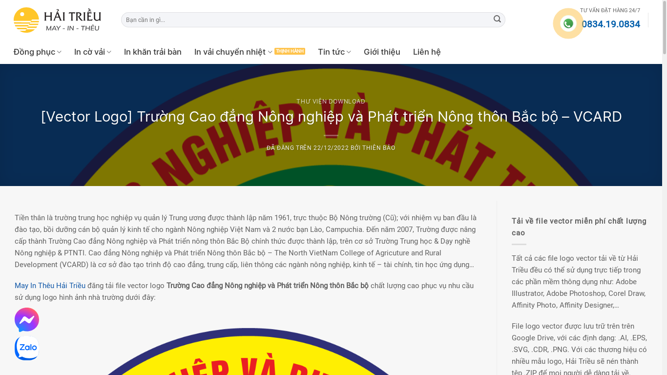 the desktop screenshot of haitrieu.com