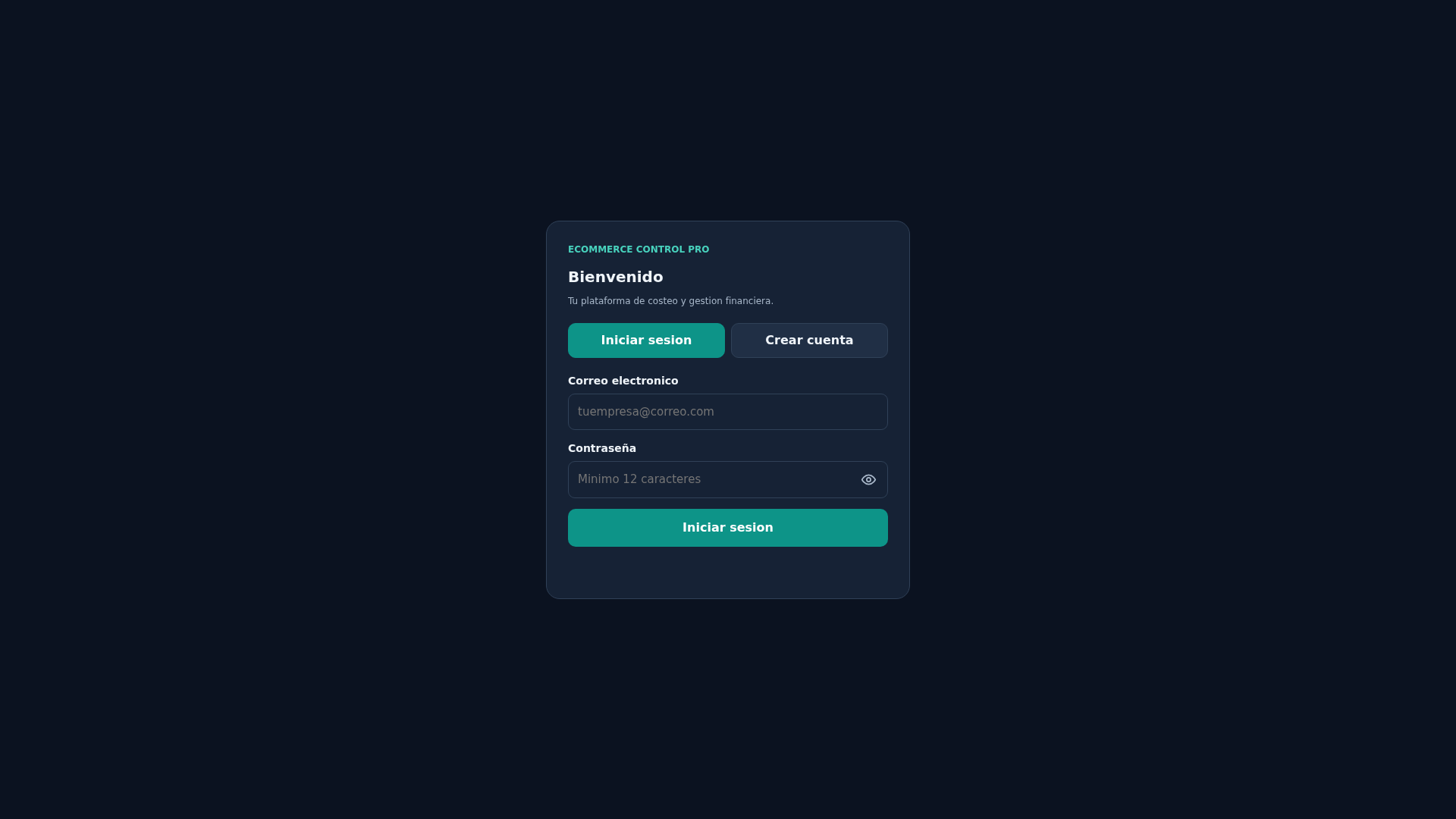 Ecommerce Control Pro - URL Scan Results | Tiny Scan