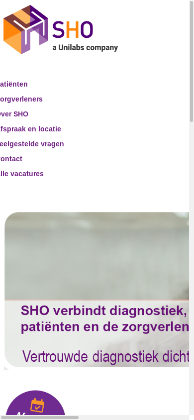 the mobile screenshot of sho.nl