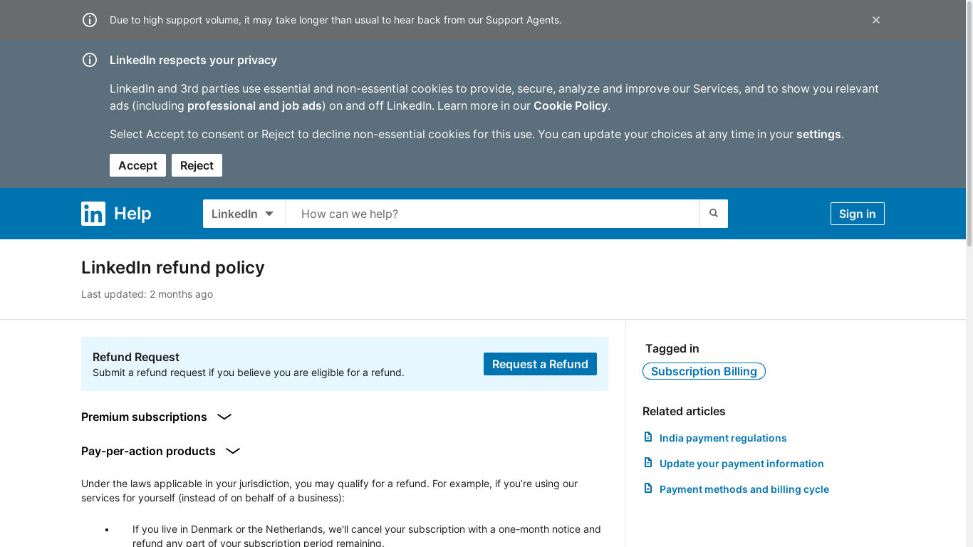 the desktop screenshot of www.linkedin.com