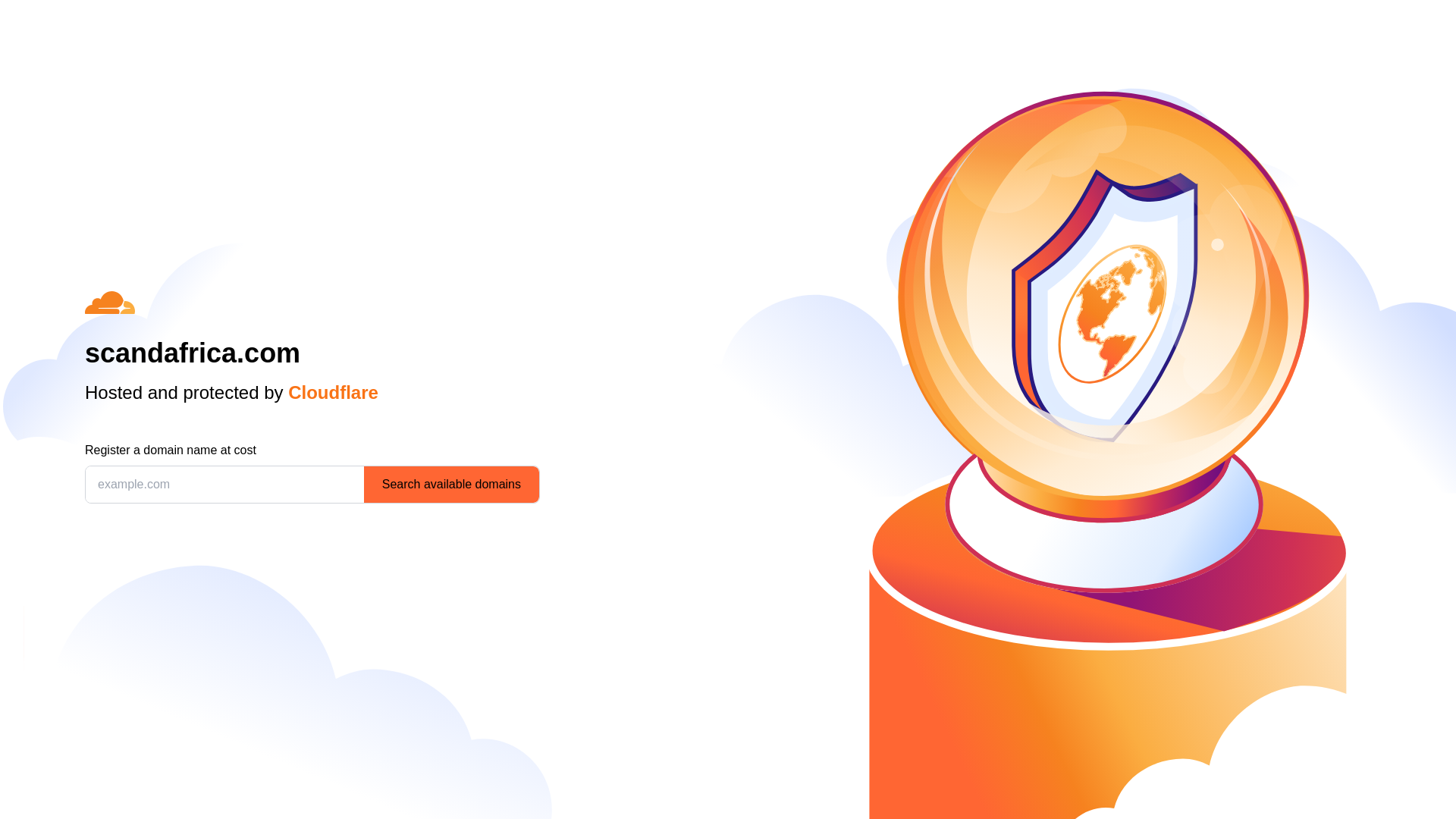 the desktop screenshot of scandafrica.com