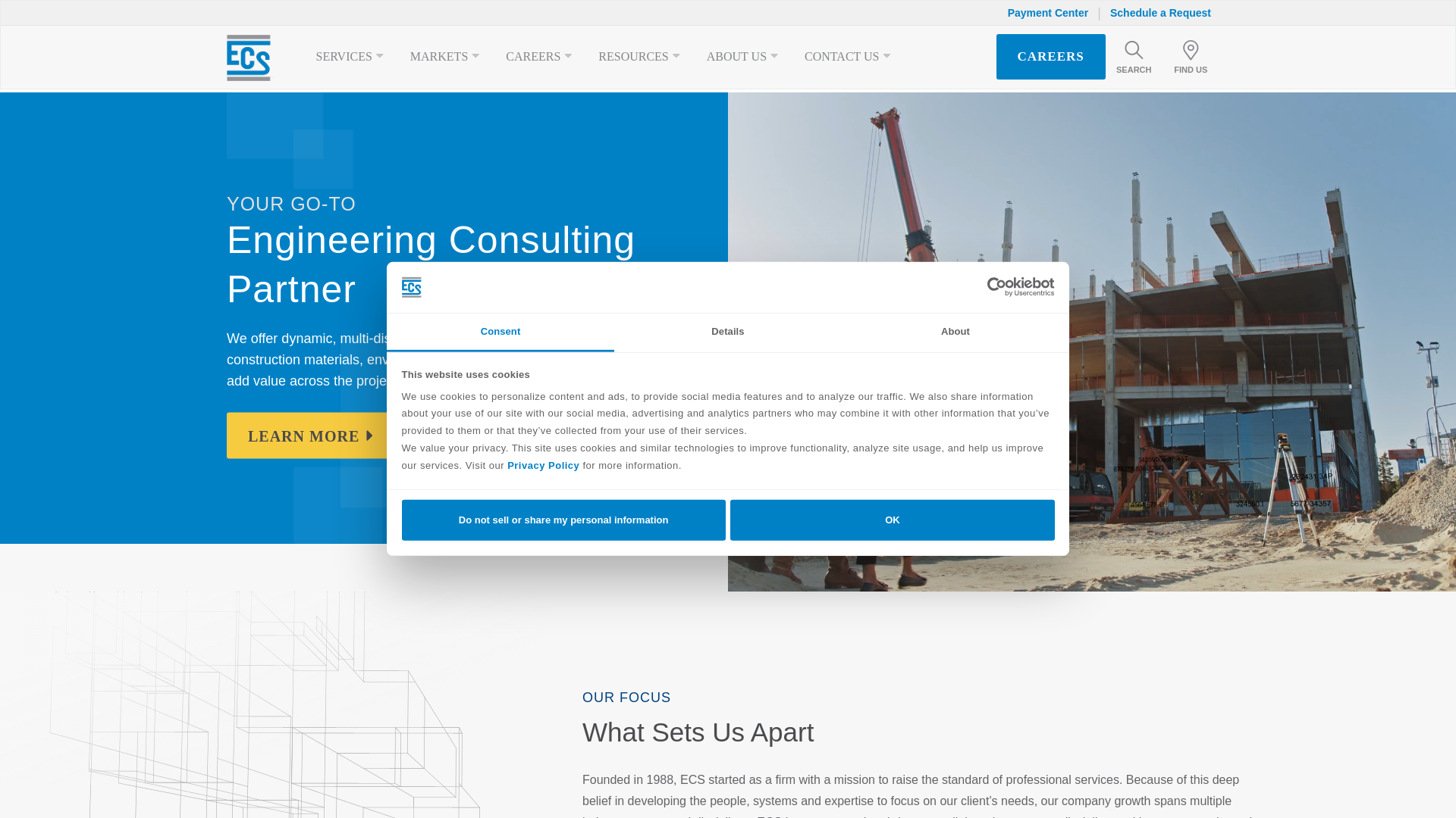 Engineering Consulting Services | ECS - URL Scan Results | Tiny Scan
